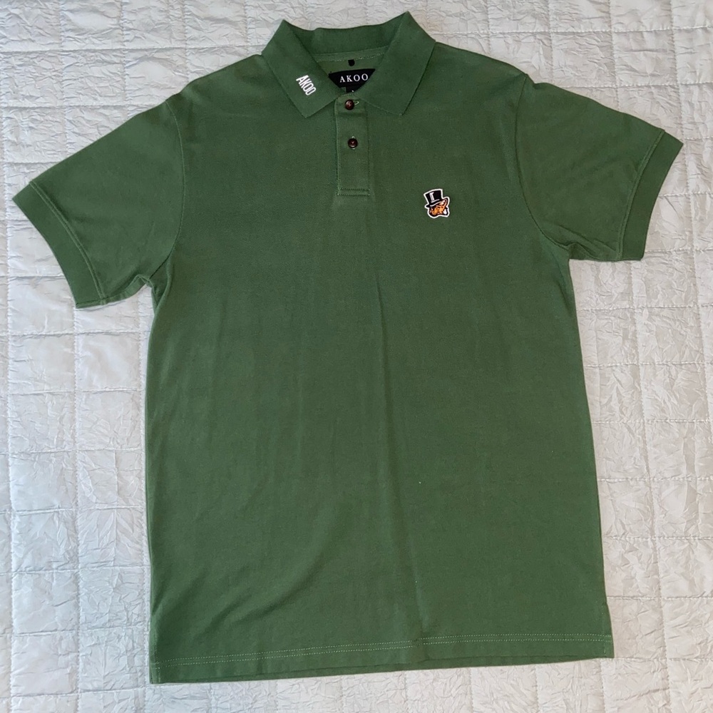 Akoo SS Polo Greener Pastures Sz. Medium